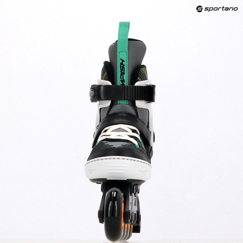 Children's inline skates Tempish Systent white/green 14