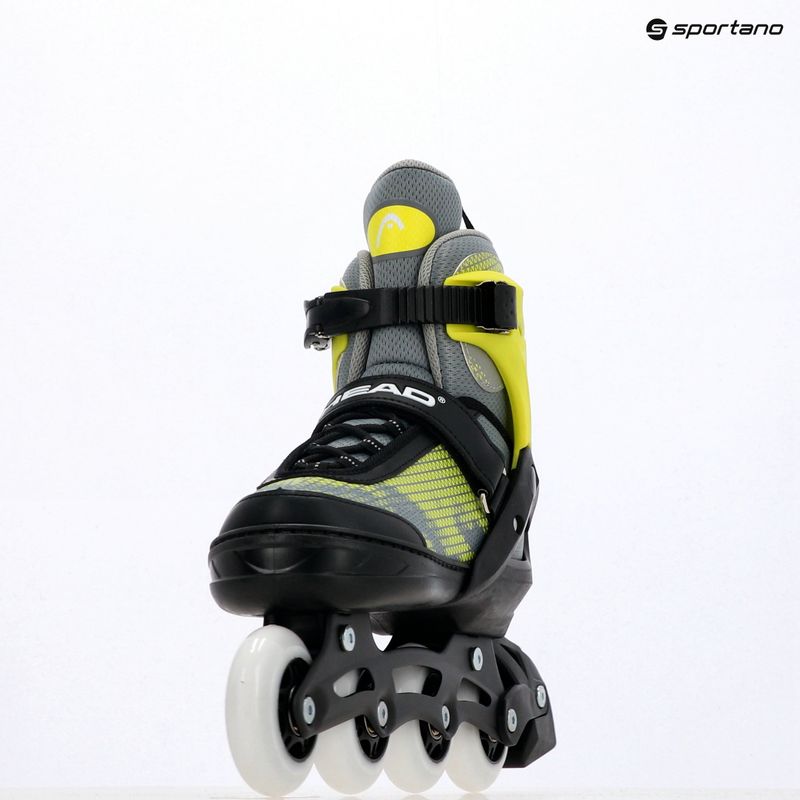 Children's inline skates HEAD Galaxy 2in1 yellow 29