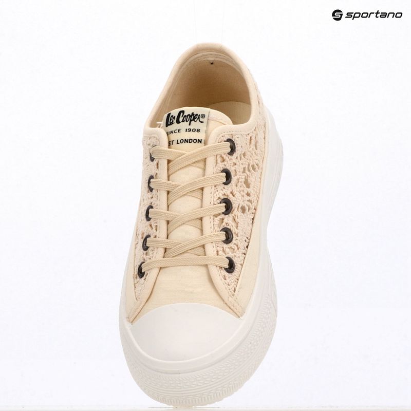 Women's trainers Lee Cooper LCW-26-44-4486LA beige 9