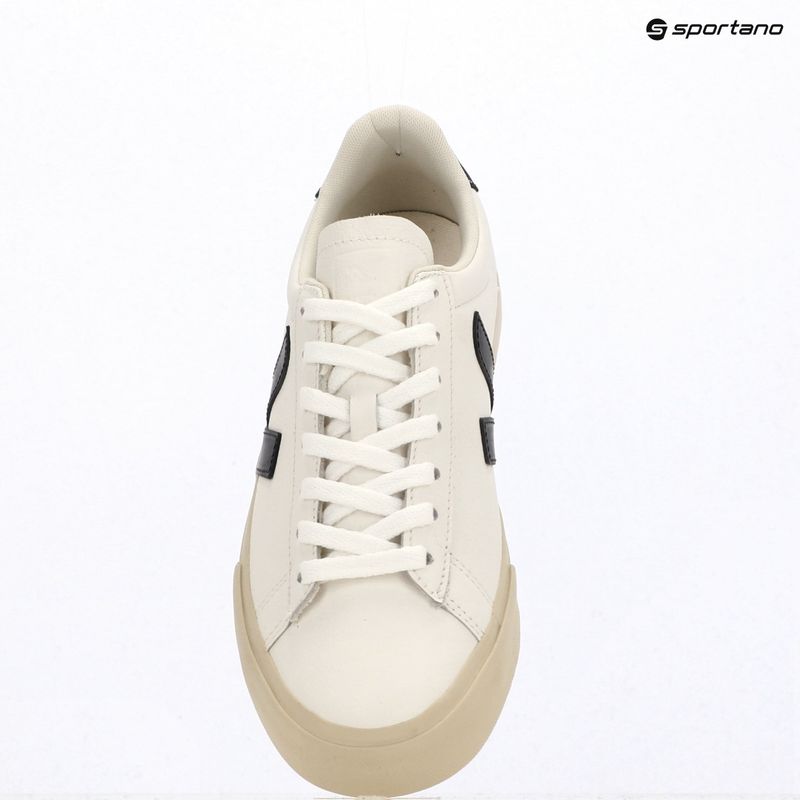 Women's shoes VEJA Campo Leather extra white/black 10