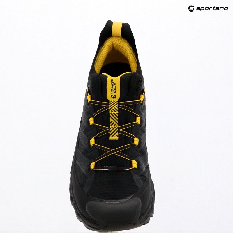Men's trekking boots La Sportiva Ultra Raptor 3 black/yellow 16