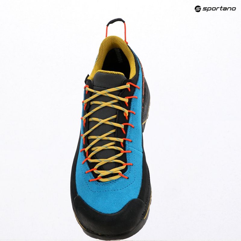 Men's approach shoes La Sportiva TX4 Evo GTX tropic blue/bamboo 15