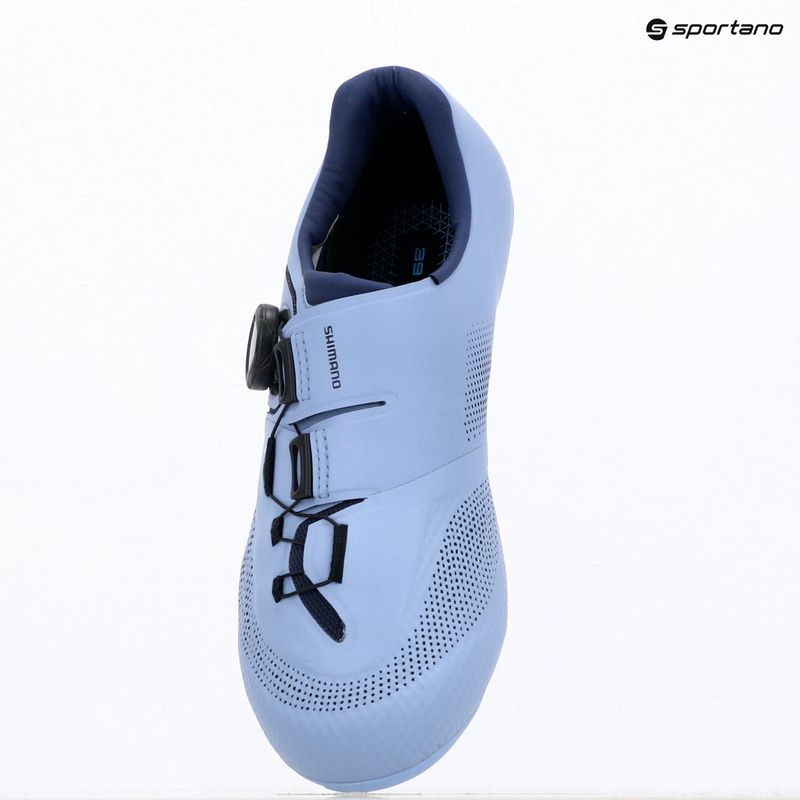 Women's road shoes Shimano SH-RC503W airy blue 16