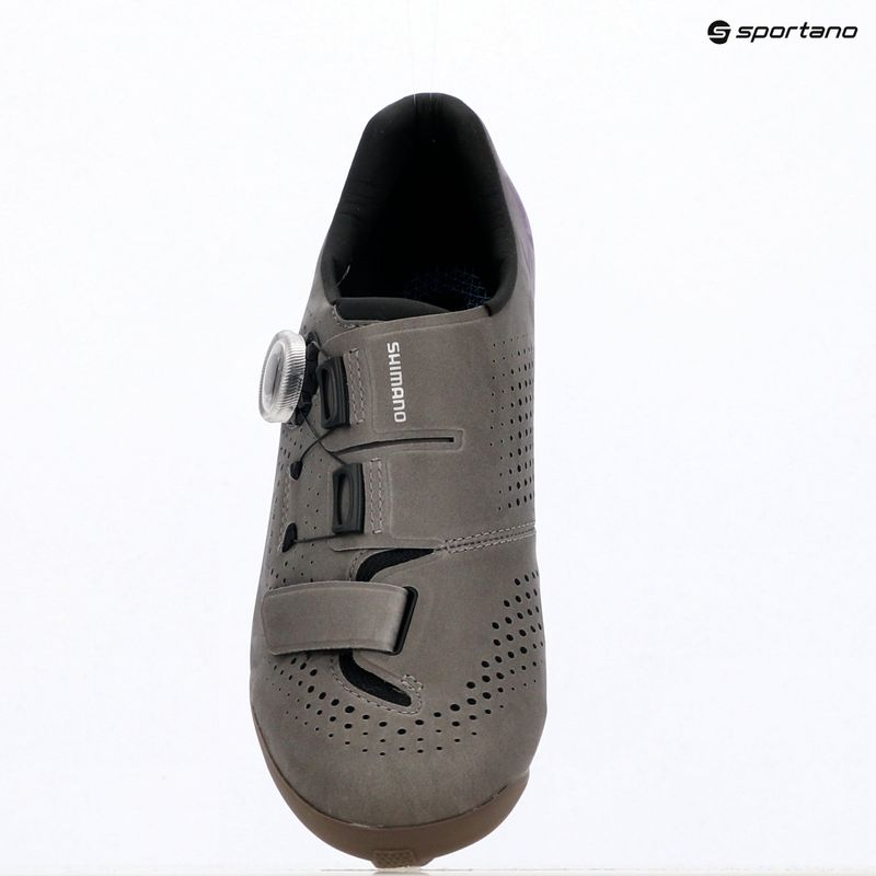 Women's gravel shoes Shimano SH-RX600 gray/purple 16
