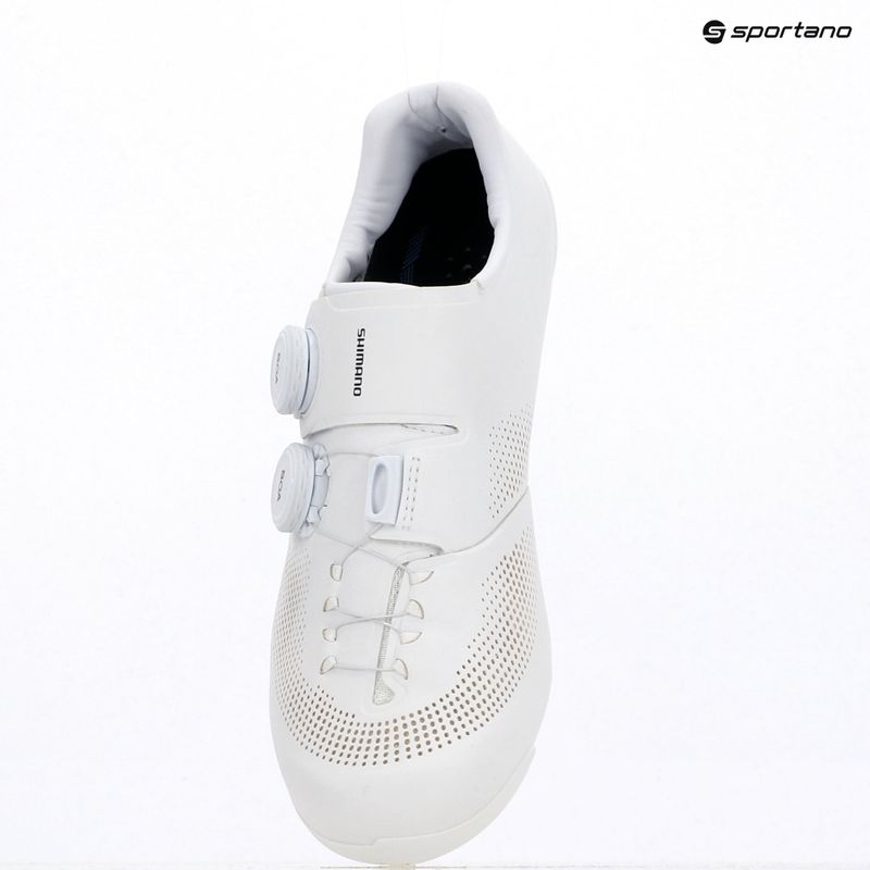 Men's road shoes Shimano SH-RC703 white 15
