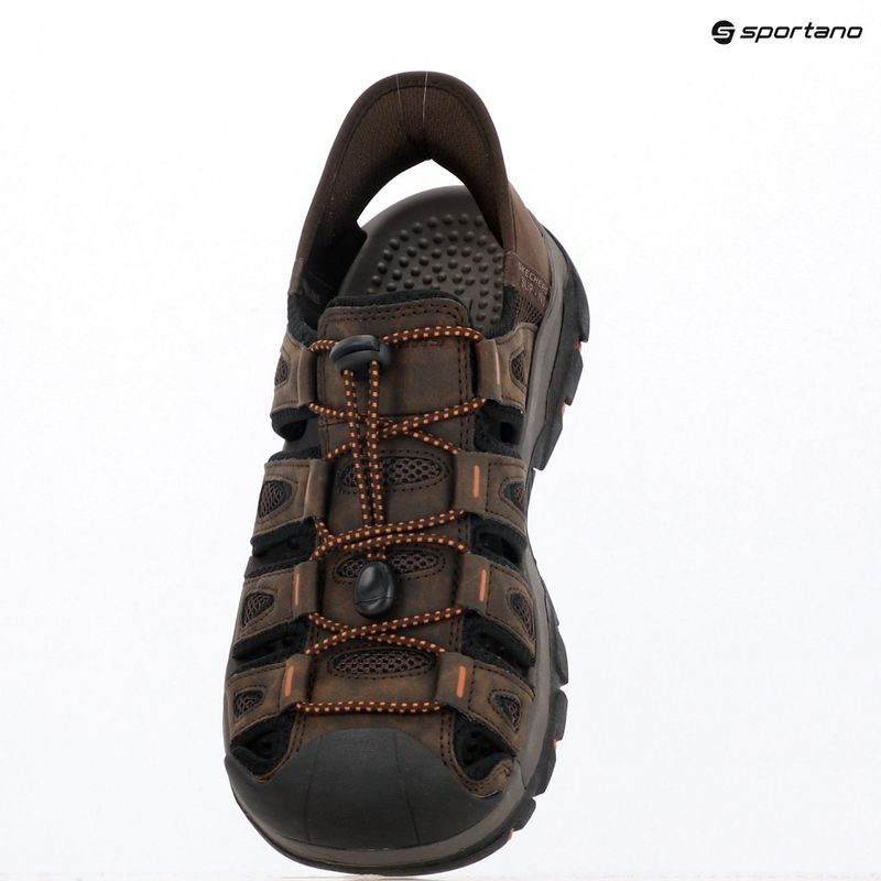 Men's sandals SKECHERS Tresmen Norvick brown 10