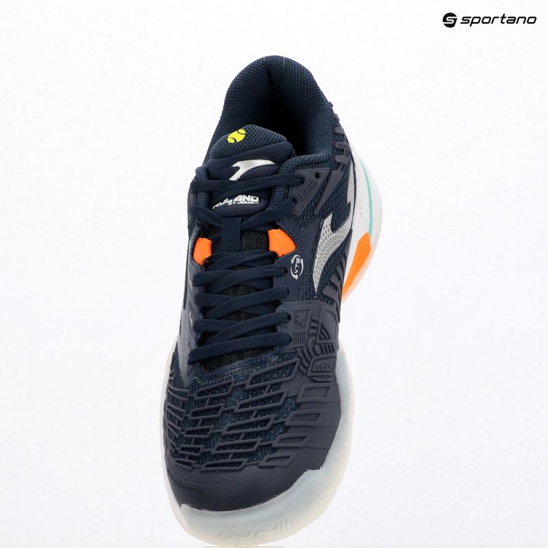 Men's tennis shoes Joma Roland C navy blue/orange 11