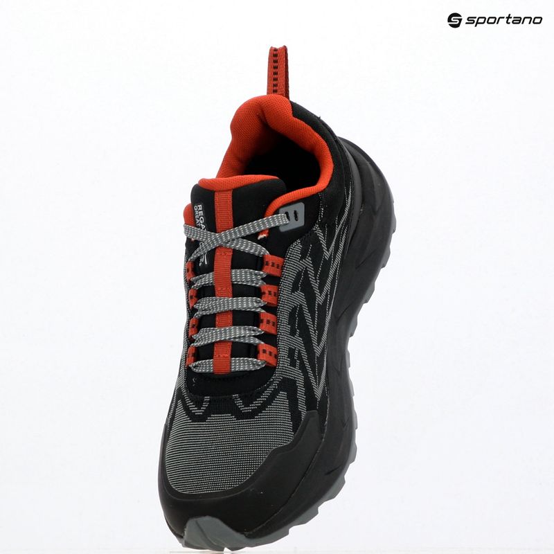 Men's trekking boots REGATTA Cruize dark storm/brick 9