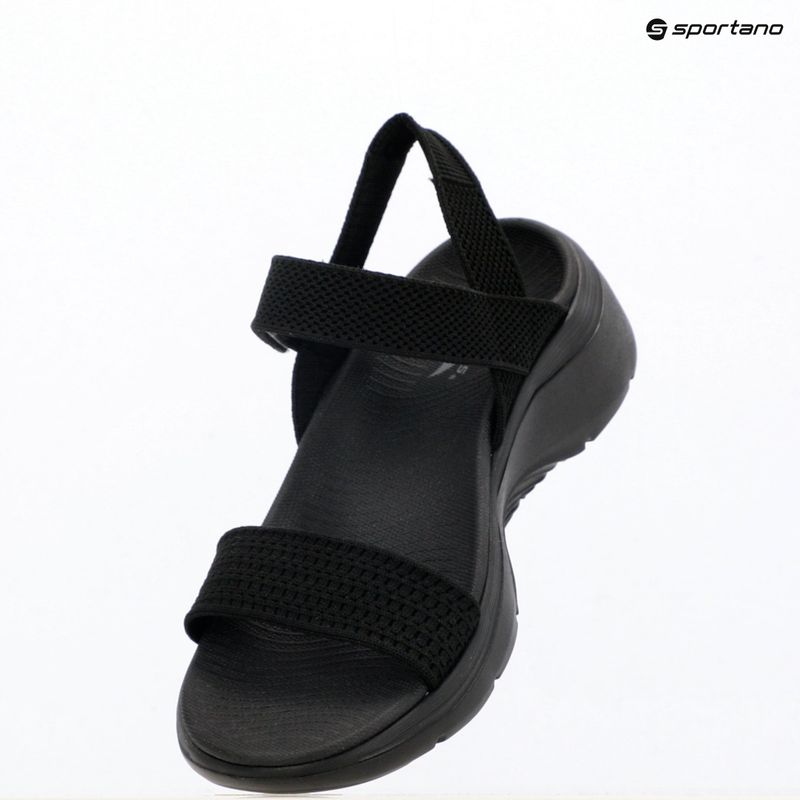 Women's sandals SKECHERS Go Walk Arch Fit 2.0 black 11