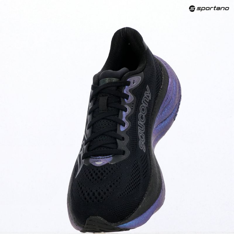 Men's running shoes Saucony Ride 19 black/nightsky 9