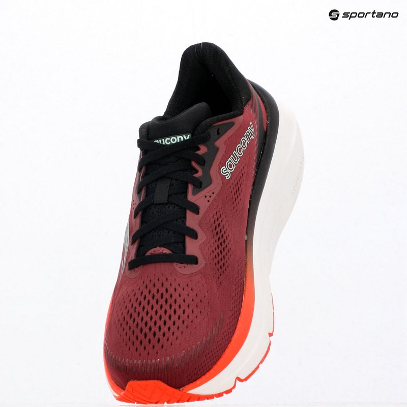 Men's running shoes Saucony Guide 19 crimson/fire 9