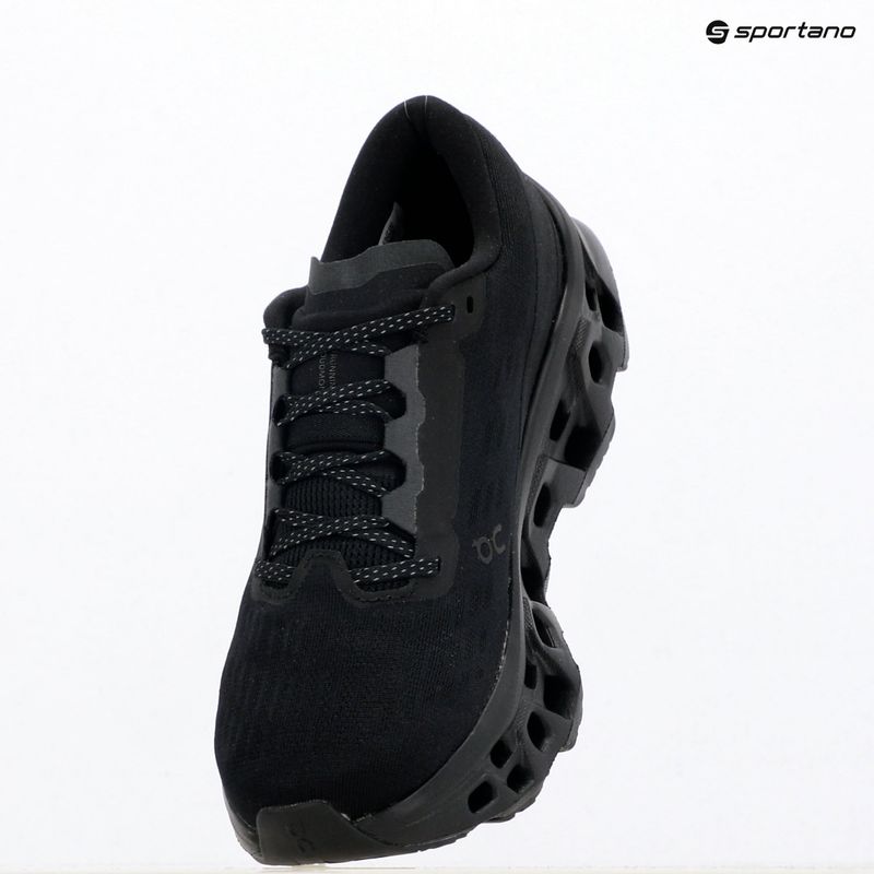 Women's running shoes On Cloudmonster 3 black/black 9