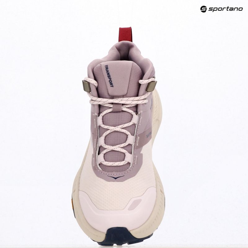 Women's trekking boots HOKA Transport Hike GTX fragrant lilac/lilac cream 10