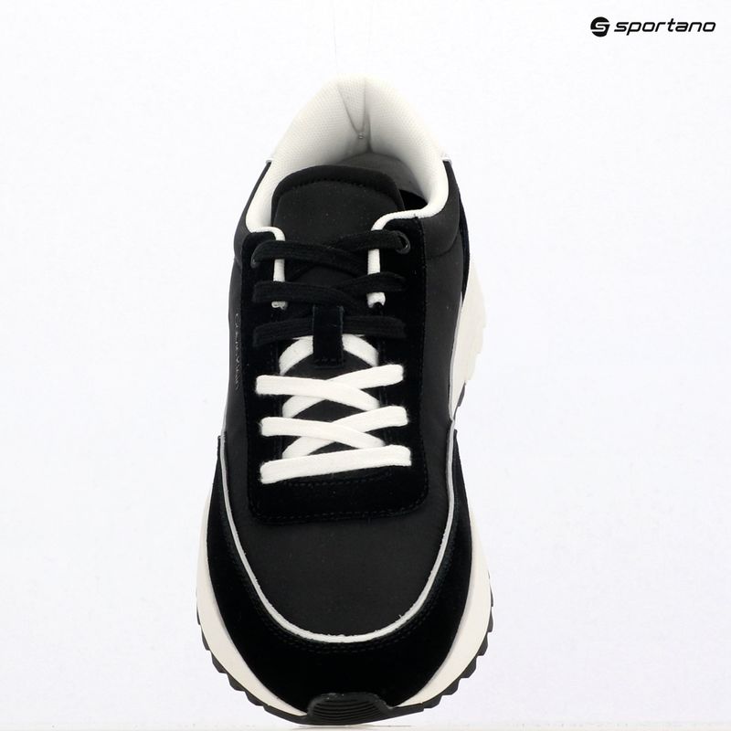 Men's shoes Calvin Klein HM0HM02144 City Runner Laceup Nylon Mix black/bright white 9