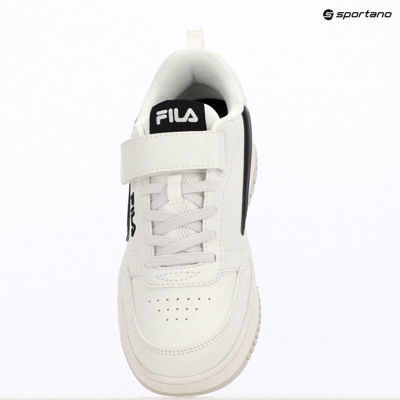 Children's shoes FILA Rega Nf Velcro white/black 15
