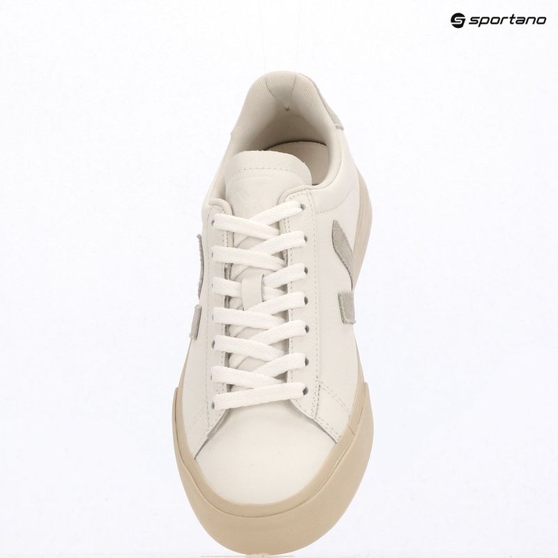 Women's shoes VEJA Campo Leather extra white/natural suede 10