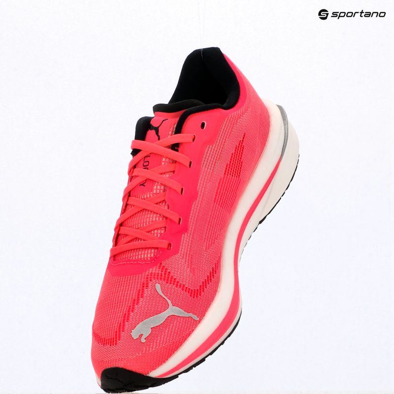 Women's running shoes Puma Eternity Nitro sunblaze/white/black 9