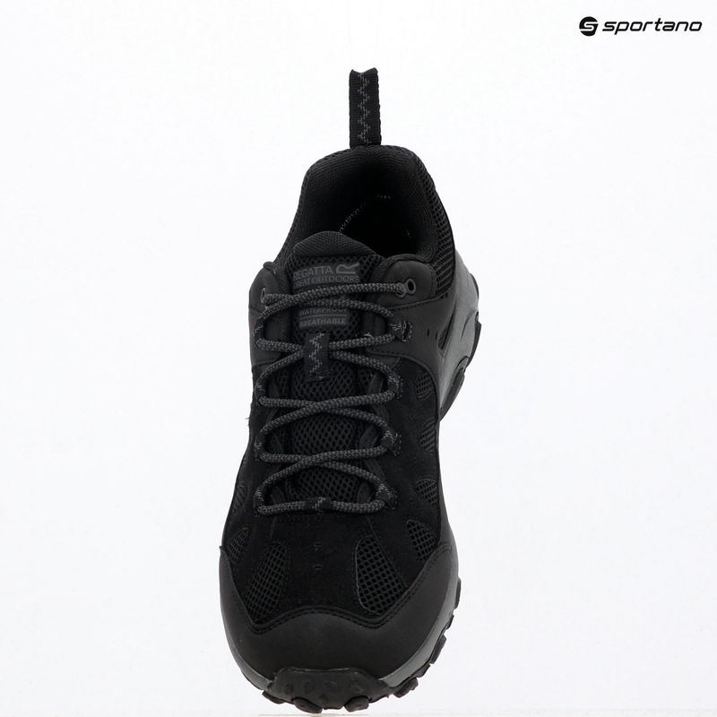 Men's trekking boots REGATTA Edgepoint IV Low black/granit 22
