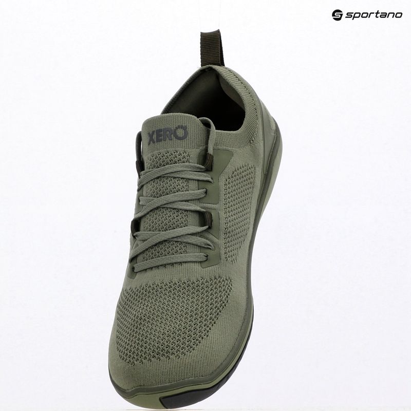 Men's barefoot shoes Xero Shoes Nexus Knit olive 12
