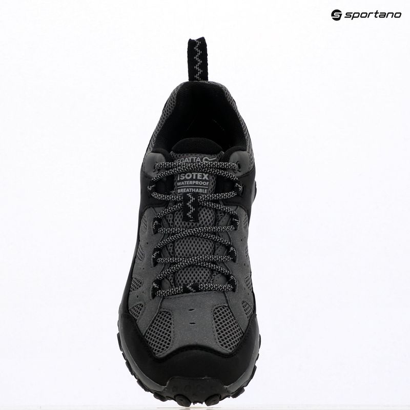 Men's trekking boots REGATTA Edgepoint IV Low granite/dark steel 24