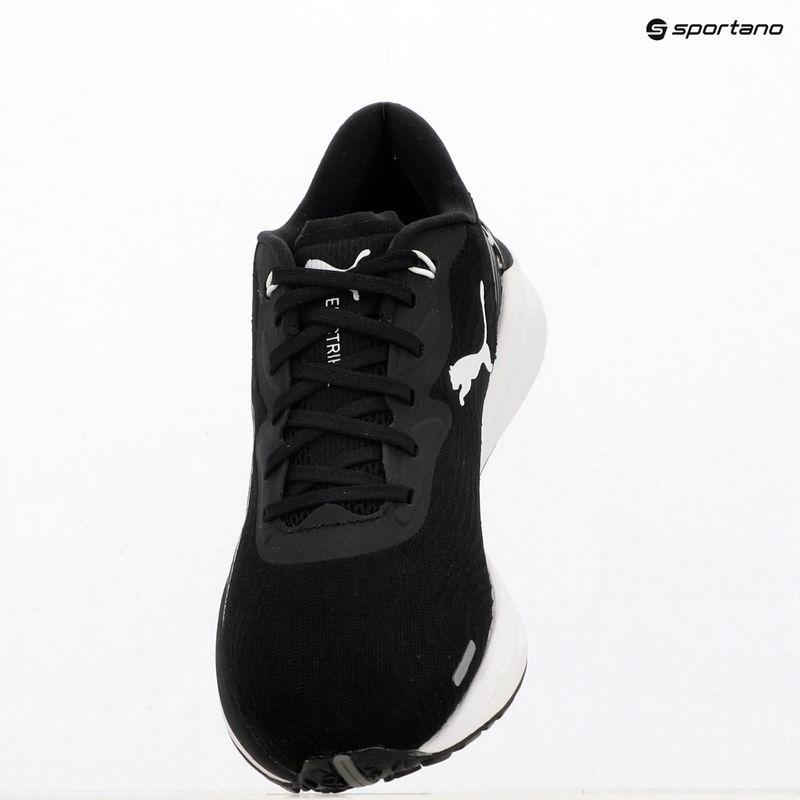 Women's running shoes Puma Electrify Nitro 2 black/white 9