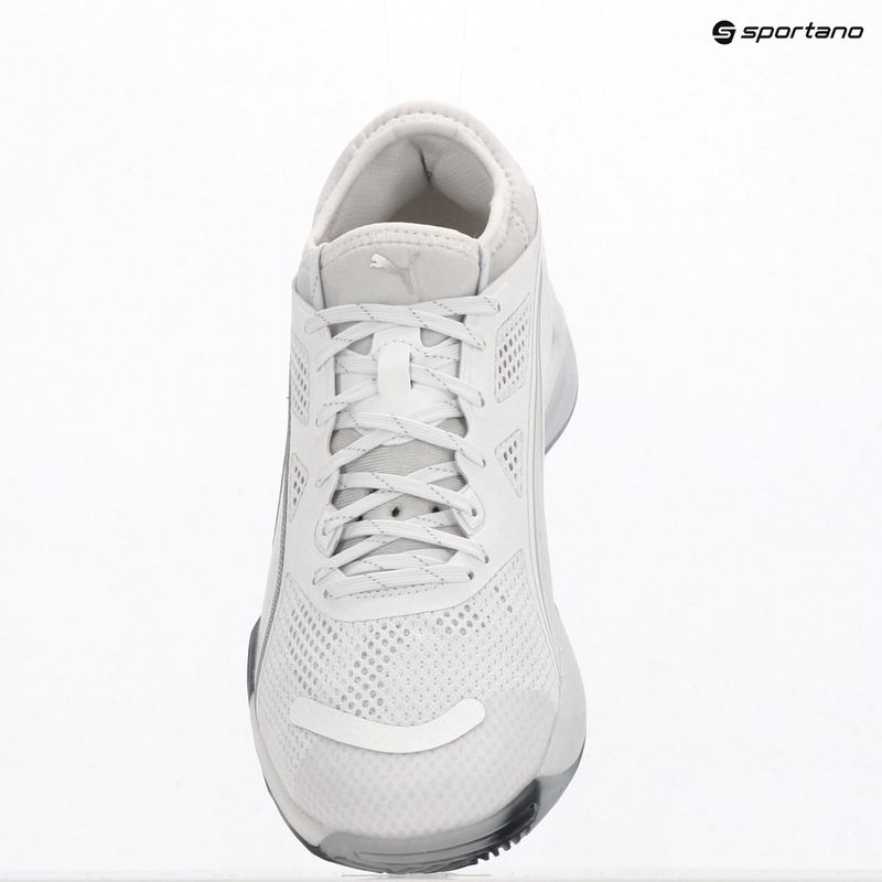 Handball shoes PUMA Eliminate NITRO SQD 4 puma white/baltic sea blue/fresh water 9
