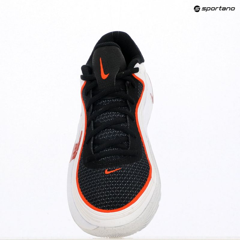 Men's basketball shoes Nike Precision 8 Low black/white/picante red 11