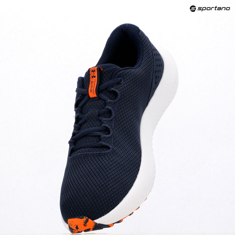 Men's running shoes Under Armour Charged Surge 4 midnight navy/midnight navy/white 9