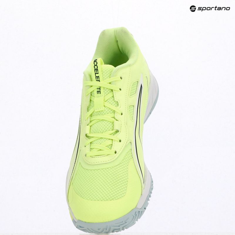 Handball shoes PUMA Accelerate Pro 4 fizzy light/green terrain/light moss/puma white 9