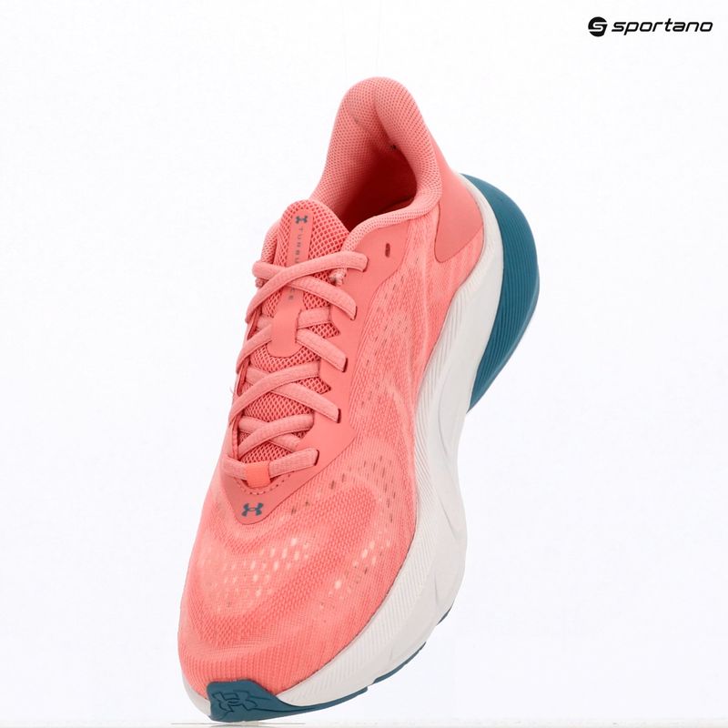 Women's running shoes Under Armour Turbulance 3 red/rapture red/red 11