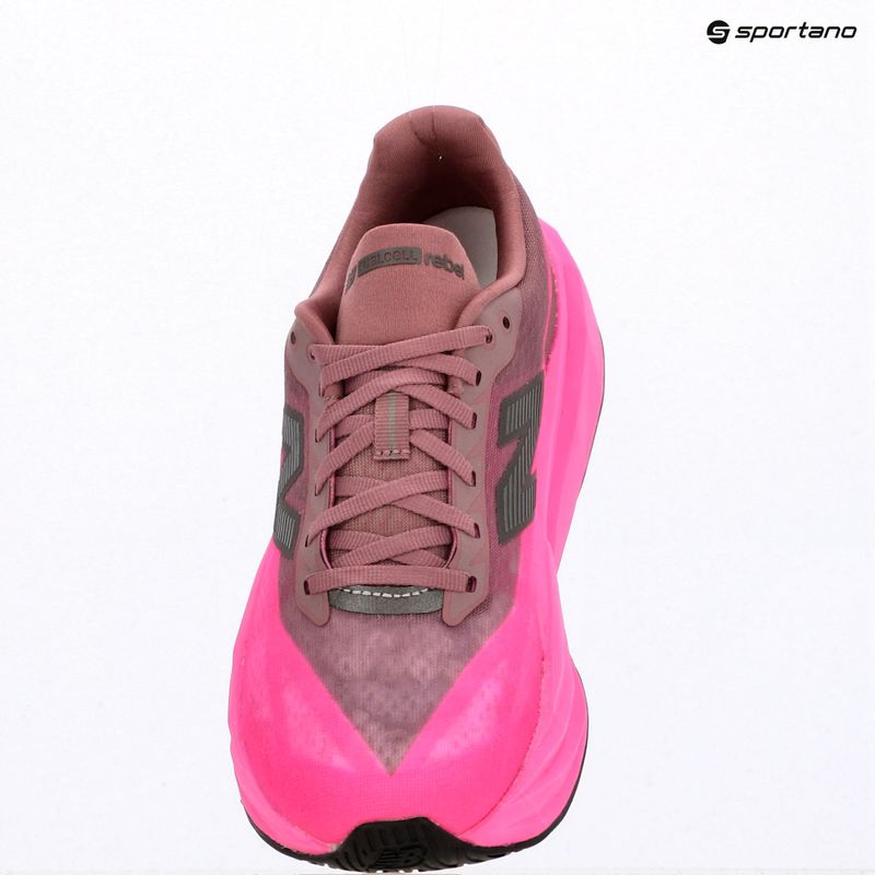 Men's running shoes New Balance FuelCell Rebel V5 pink heat/rosewood 12