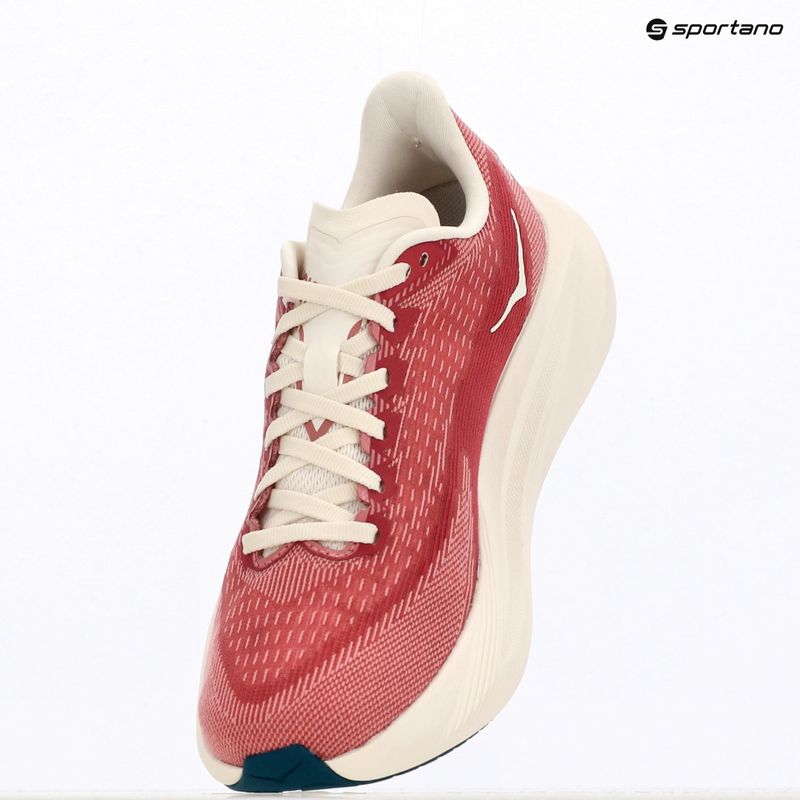 Women's running shoes HOKA Mach 7 lingonberry/cranberry 10