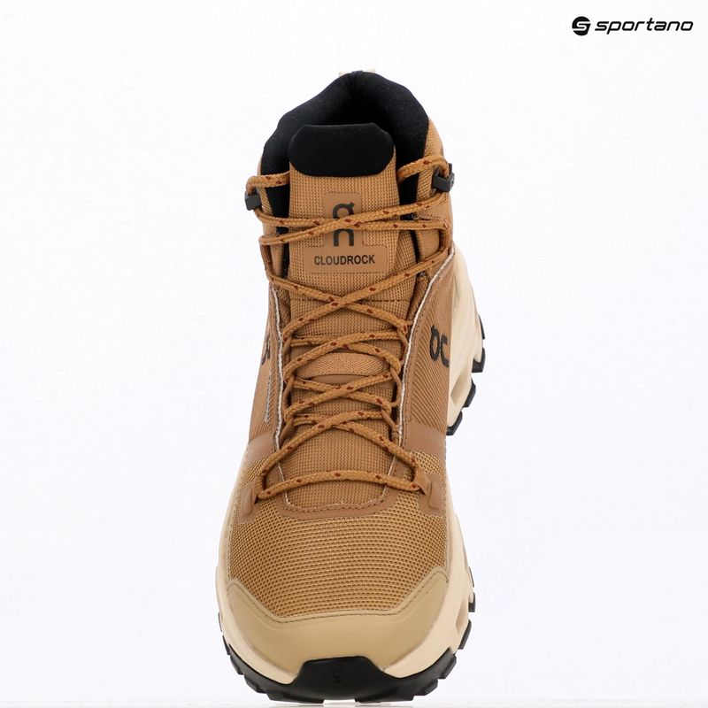 Women's shoes On Cloudrock Mid Waterproof sphinx/sand 9