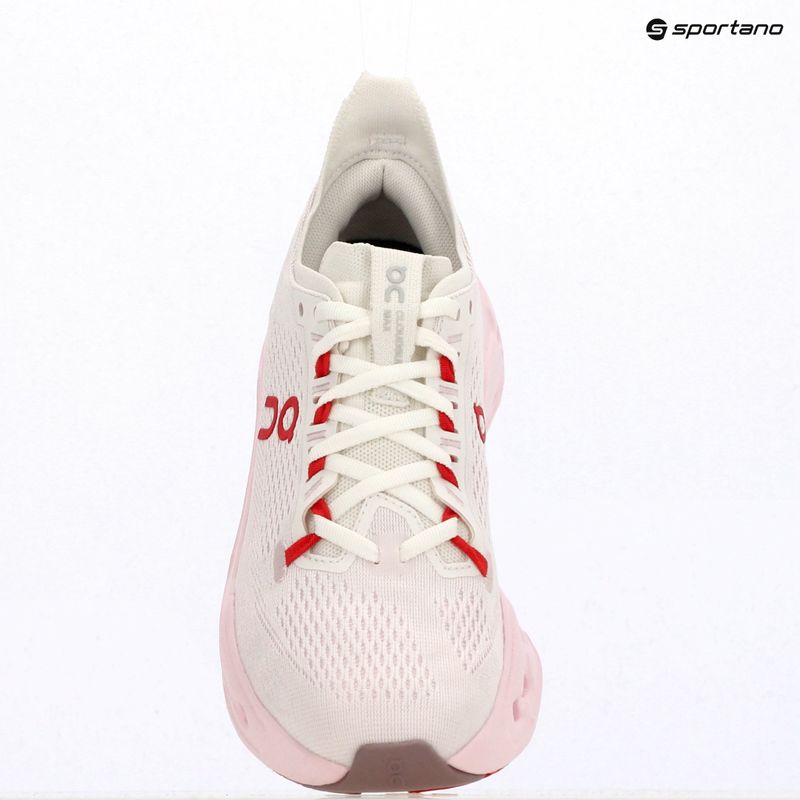Women's running shoes On Cloudsurfer Max ivory/peony 9