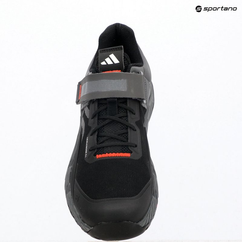 Men's cycling shoes MTB adidas FIVE TEN Trailcross Clip In core black/grey three/red 9