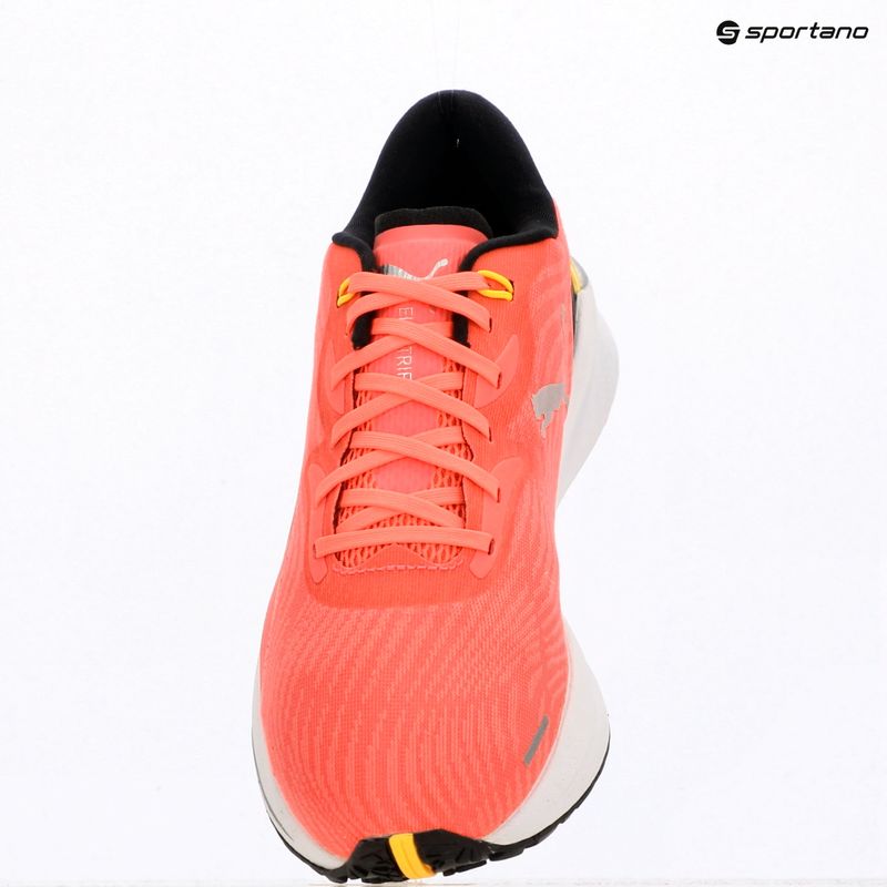 Women's running shoes Puma Electrify Nitro 2 sunset glow/black/silver 9