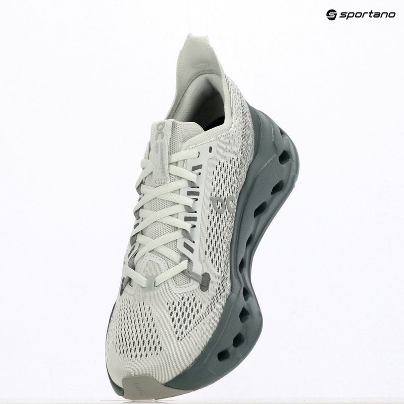 Men's running shoes On Cloudsurfer Max iceberg/olive 8