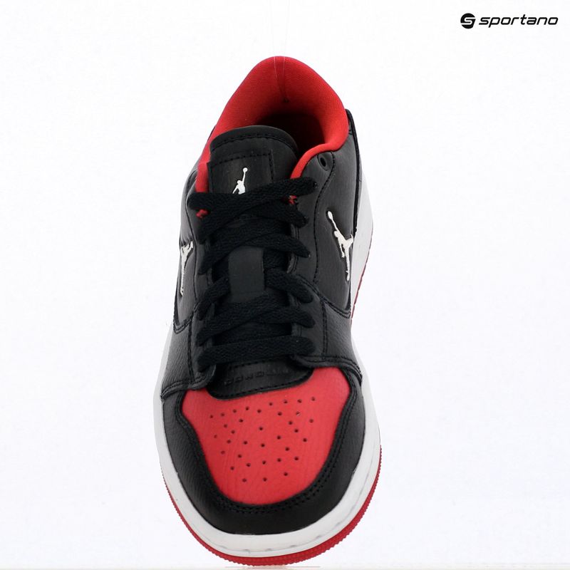 Children's shoes Nike Jordan Court Connect Low black/gym red/white 6