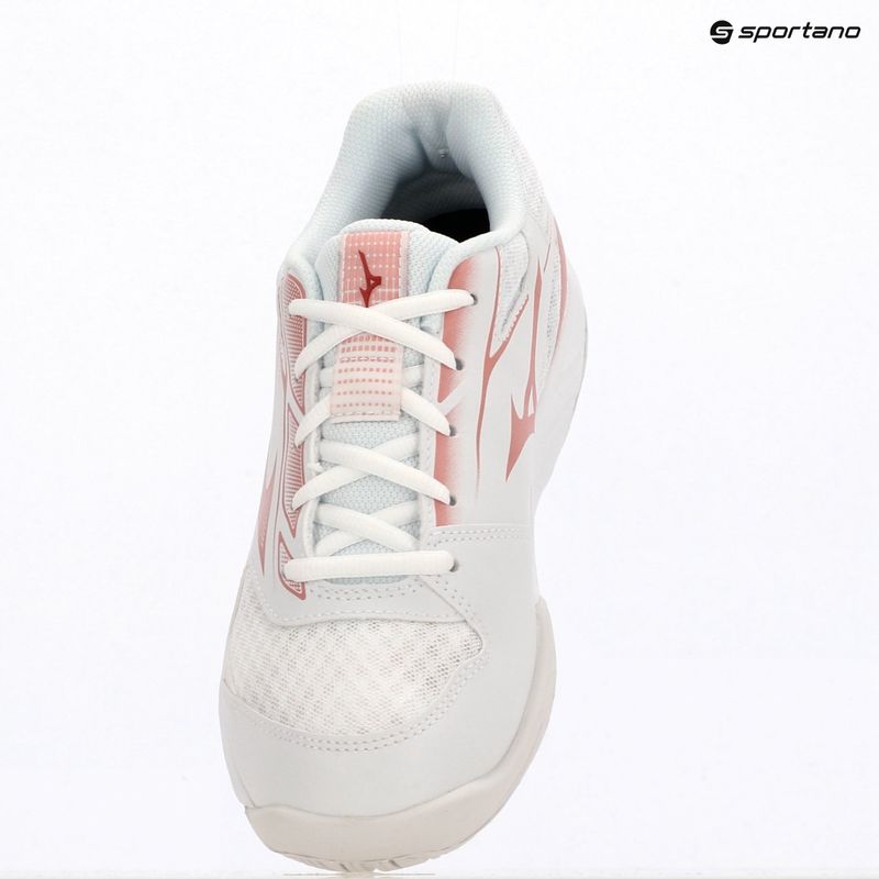 Women's volleyball shoes Mizuno Cyclone Speed 5 white/rose elegance/lava falls 4