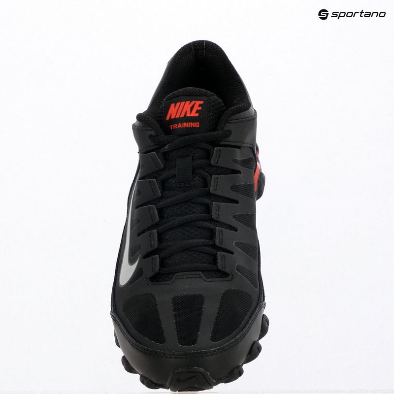 Men's training shoes Nike Reax 8 Tr Mesh black/university red/metallic silver 10