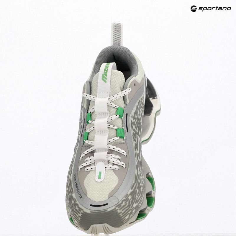 Shoes Mizuno Wave Prophecy 13.2 harbor mist/black/vibrant green 7