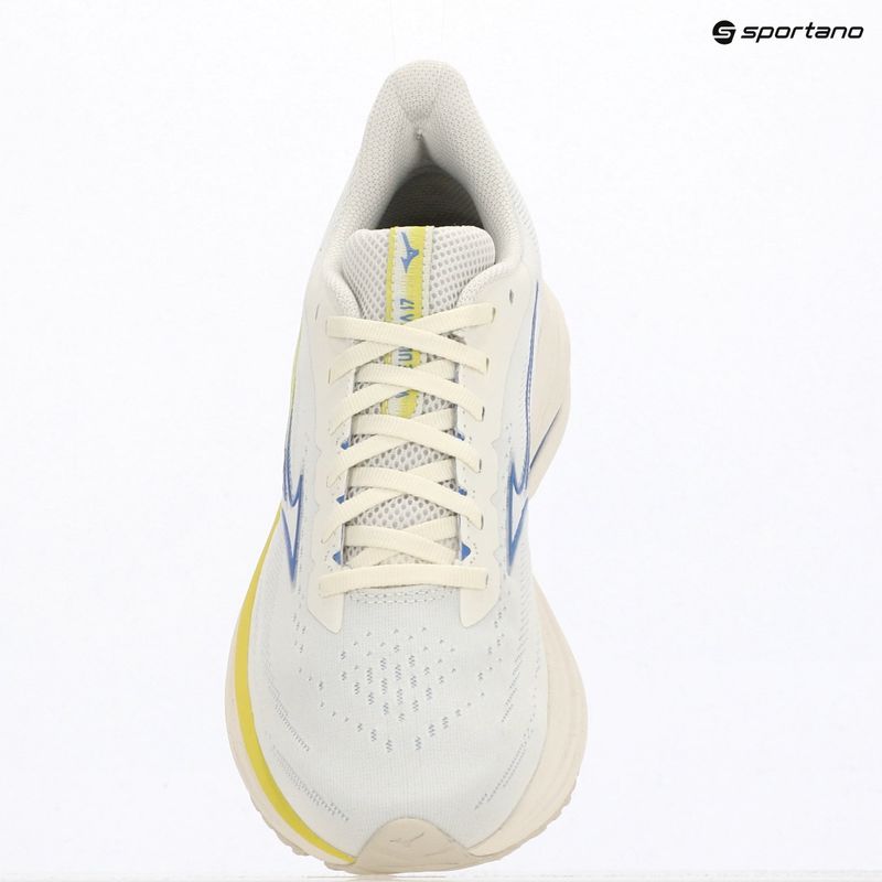 Women's running shoes Mizuno Wave Ultima 17 snow white/ultramarine/fortune yellow 4
