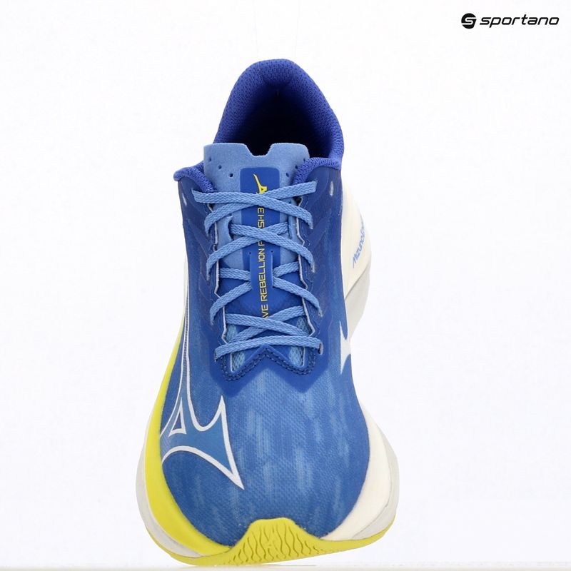 Women's running shoes Mizuno Wave Rebellion Flash 3 ultramarine/dazzling blue/fortune yellow 4