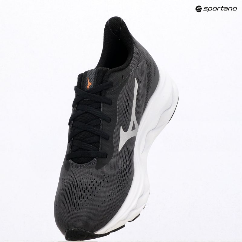 Women's running shoes Mizuno Wave Serene 2 iron gate/silver/papaya 6