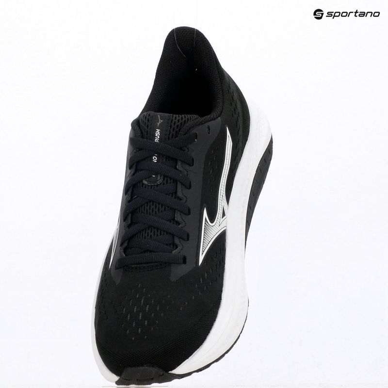 Women's running shoes Mizuno Fortrush black/white/iron gate 4