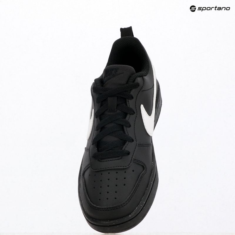 Children's shoes Nike Court Borough Low Recraft black/black/white 6