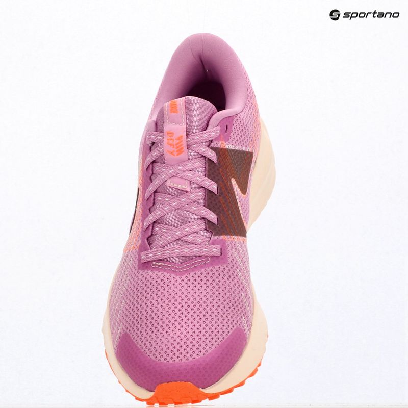 Women's running shoes Nike Run Defy light magenta/chalk/orange pulse/black 6