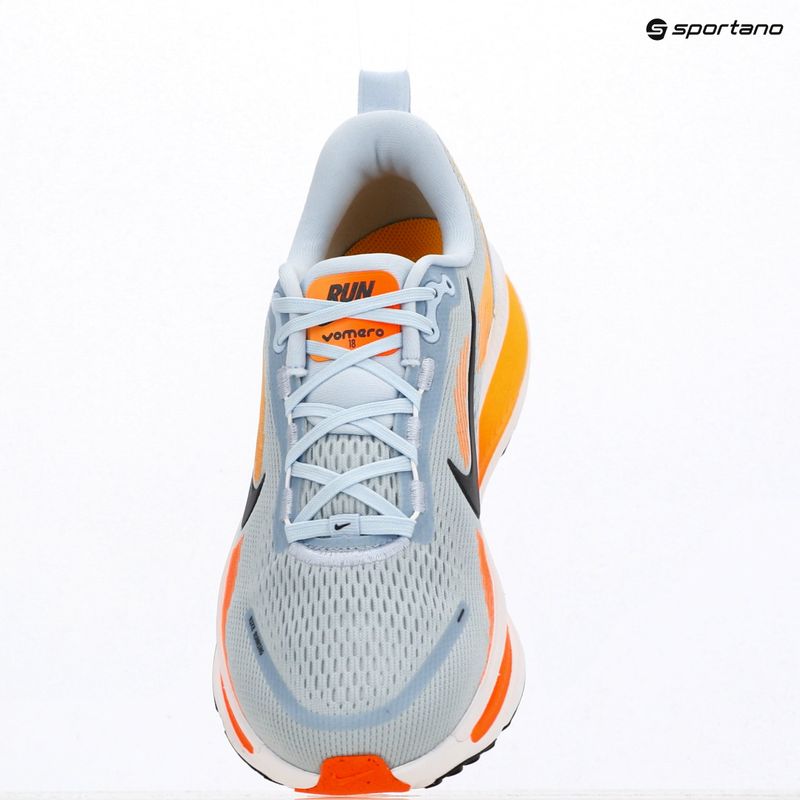 Men's running shoes Nike Vomero 18 hydrogen blue/laser orange/black 6