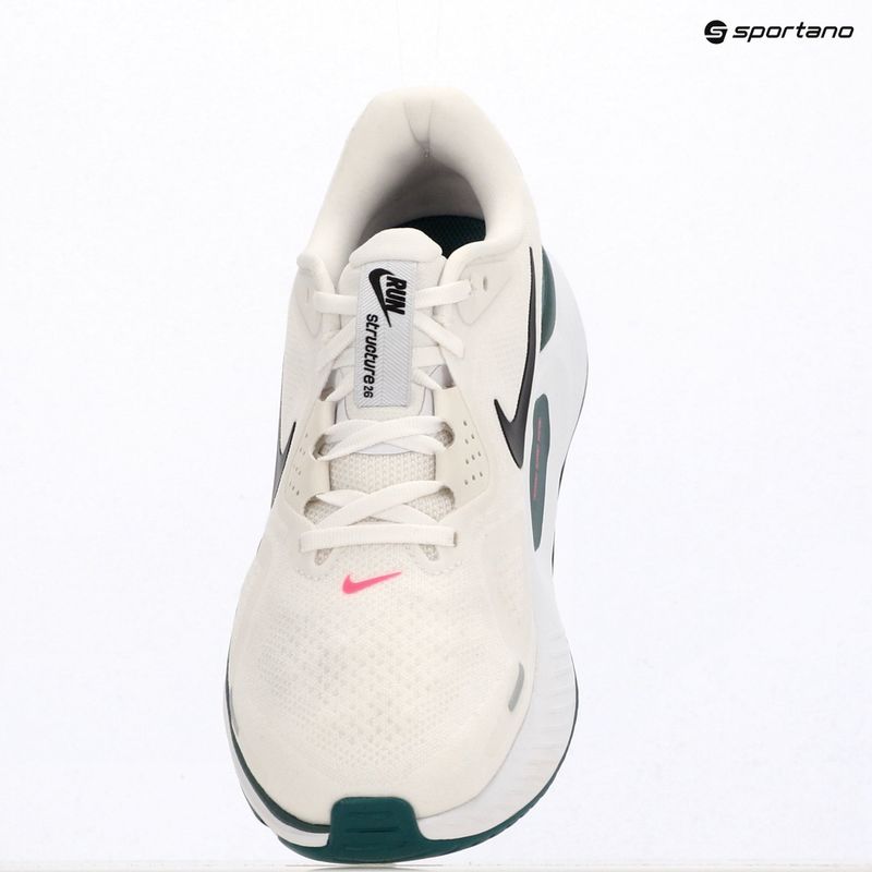Men's running shoes Nike Structure 26 white/mineral slate/hyper pink/black 6