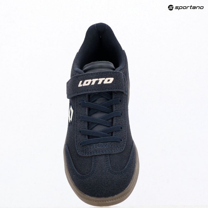 Children's shoes Lotto Vintal SC Kids navy/white 12